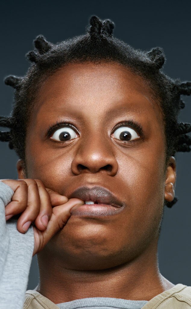 Crazy Eyes from Celebs Without Eyebrows E! News