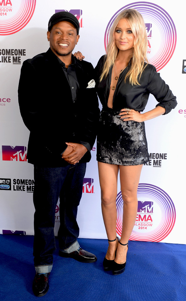 Sway & Laura Whitmore from 2014 MTV EMAs Red Carpet Arrivals | E! News