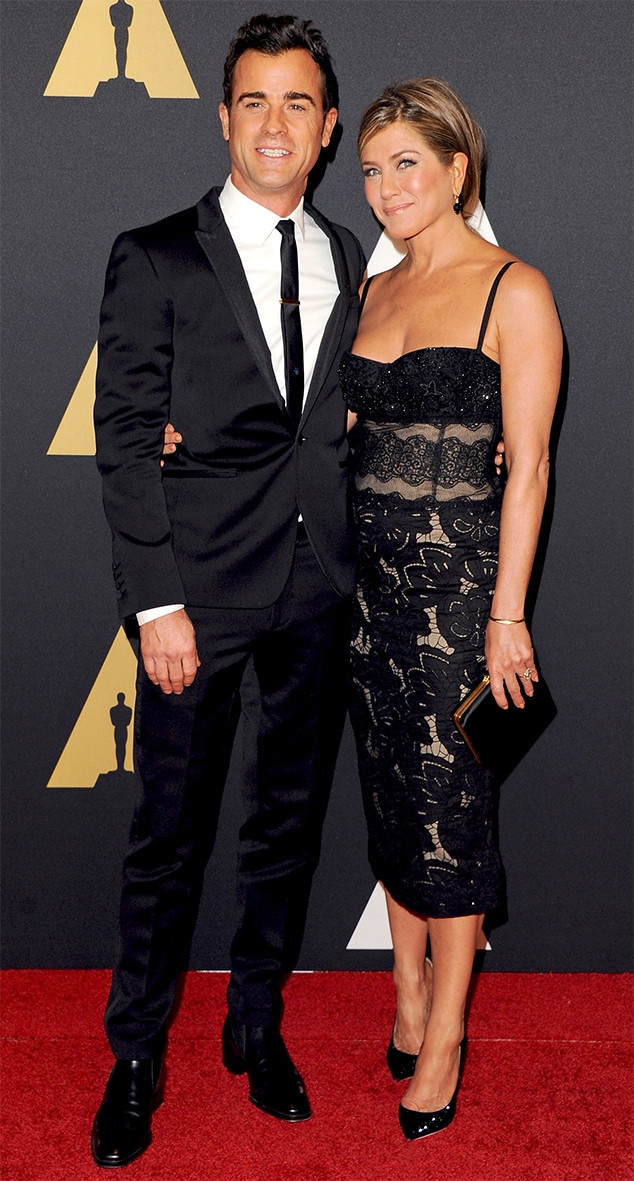 Justin Theroux, Jennifer Aniston, Governors Awards