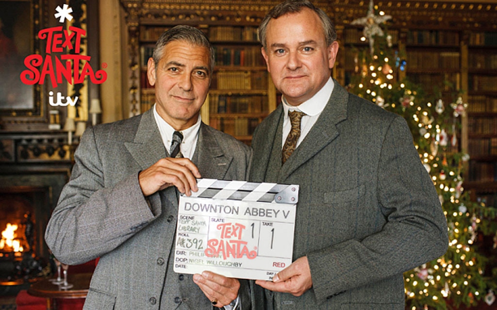 George Clooney, Hugh Bonneville, Downton Abbey