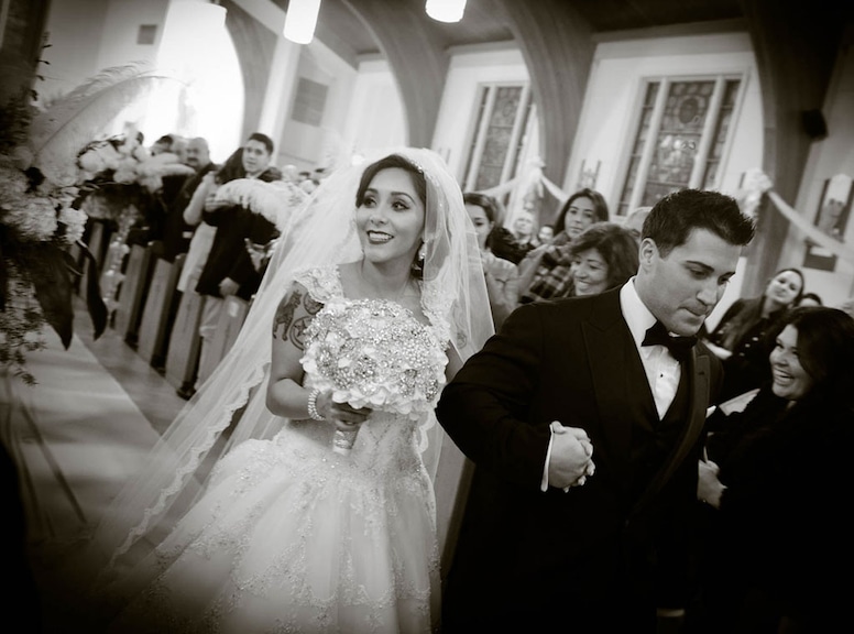 Nicole Polizzi, Jionni LaValle, Wedding