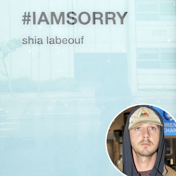 Shia LaBeouf, #IAMSORRY