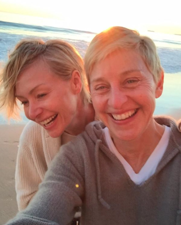 Ellen Degeneres And Portia De Rossi Celebrate 10 Years Together