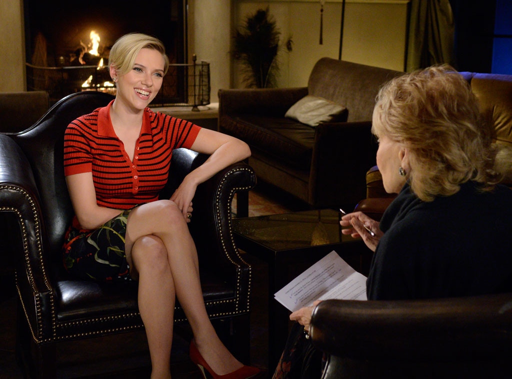 SCARLETT JOHANSSON, BARBARA WALTERS 