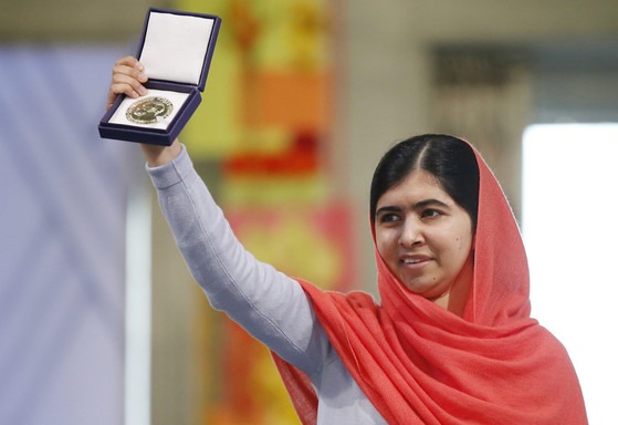 Resultado de imagem para porque a malala  com premio