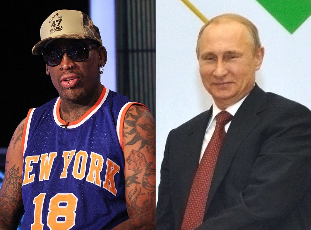 Dennis Rodman, Vladimir Putin