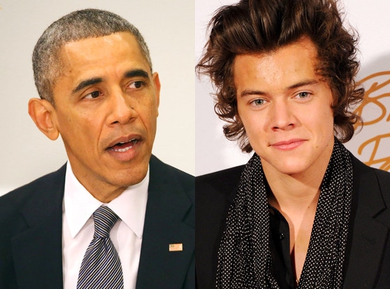 Barack Obama, Harry Styles