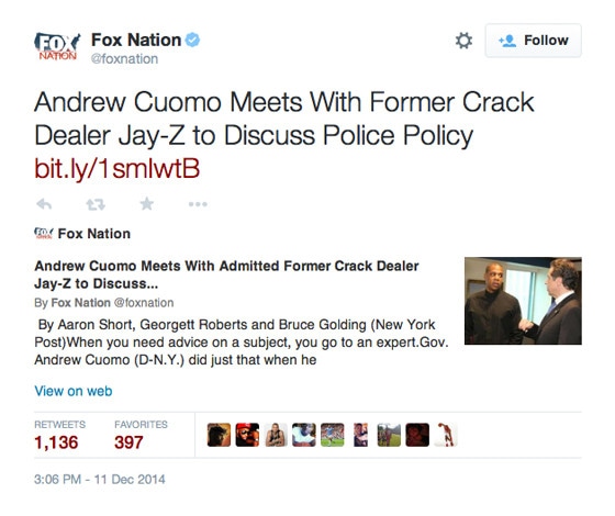 Fox News Tweet