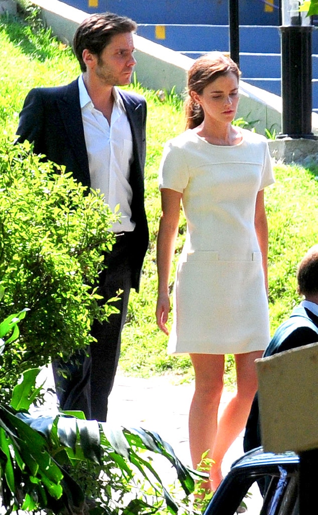Emma Watson Works a Chic Mini Dress After Surprise Breakup Emma Watson Works a Chic Mini Dress After Surprise Breakup