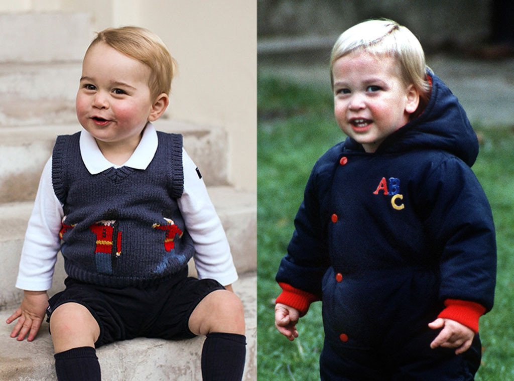 Prince William Looks Just Like Prince George in His ...