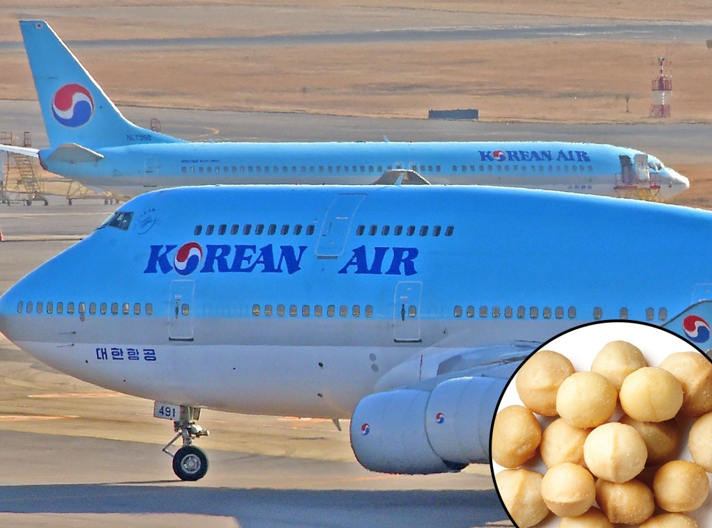 Korean Air, Macadamia Nuts