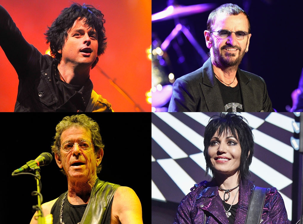 Rock and Roll Hall of Fame, Green Day, Ringo Starr, Joan Jett, Lou Reed