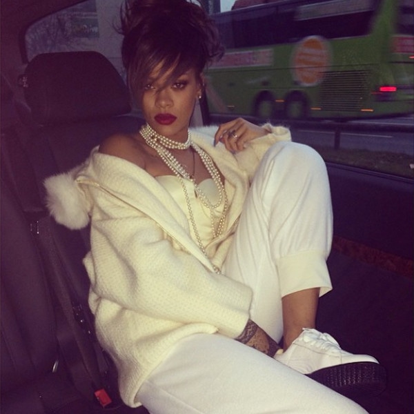 Rihanna, Instagram