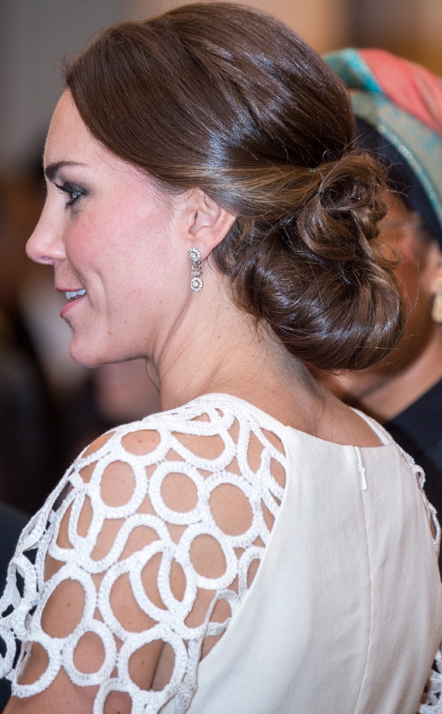 Kate Middleton Changes Up Her Hair for Her Visit to Cardiff Castle in Wales