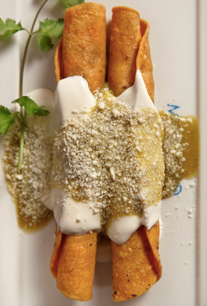 Chicken Flautas from 50 Food Trends You Must Eat & Drink Before 2015