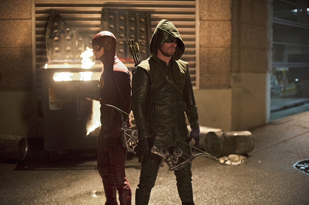 The Flash vs. Arrow Crossover