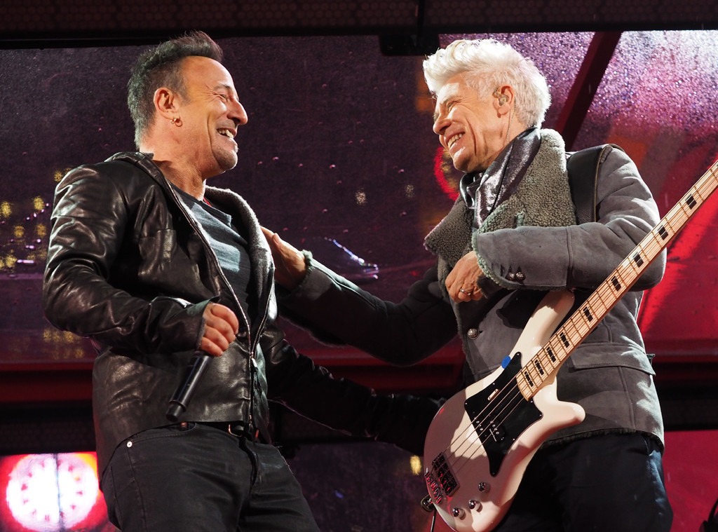 Bruce Springsteen, Adam Clayton, U2, World AIDS Day