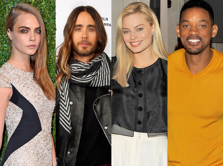 Suicide Squad: Cara Delevingne, Jared Leto, Margot Robbie, Will Smith