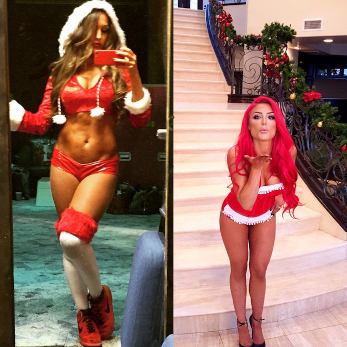 Niki Bella Sexy Pics Nikki Bella & More Total Divas' Sexy Holiday Pics! - E! Online - CA