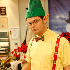 dwight office christmas impish