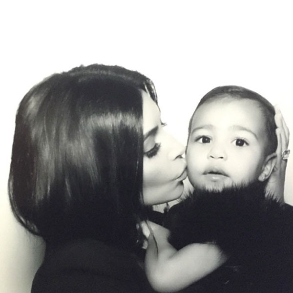 Kim Kardashian, North West, Instagram