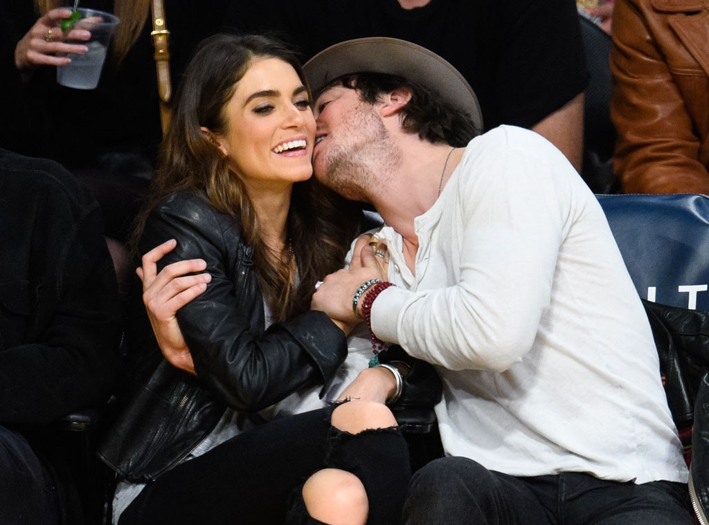 Ian Somerhalder, Nikki Reed, PDA