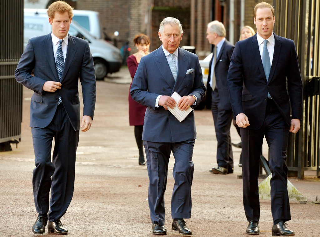 Prince Harry, Prince Charles, Prince William