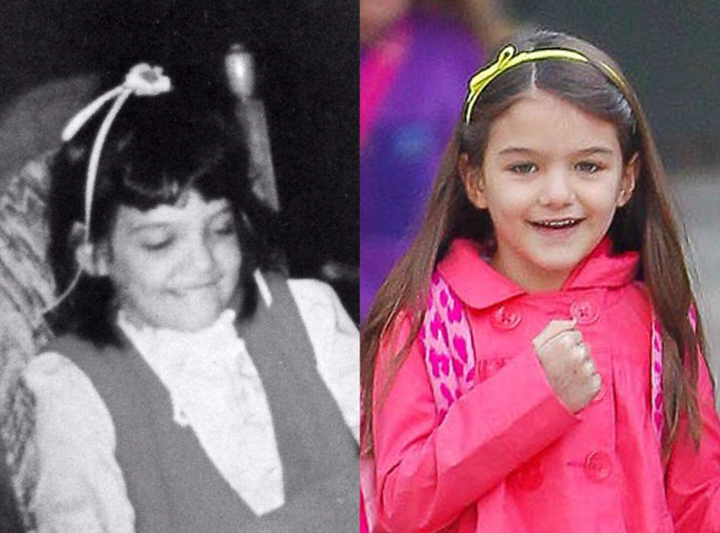 Young Katie Holmes, Twit Pic, Suri Cruise