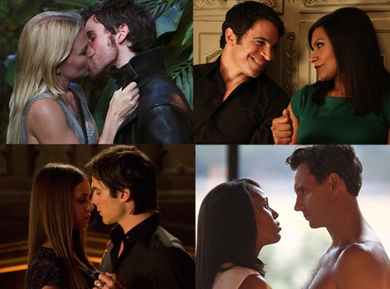 Once Upon a Time, Mindy, Vampire Diaries, Scandal