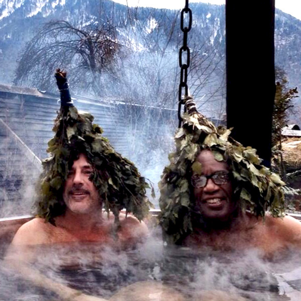 Matt Lauer, Al Roker Sit Naked Together in a Hot Tub in Sochi: Video