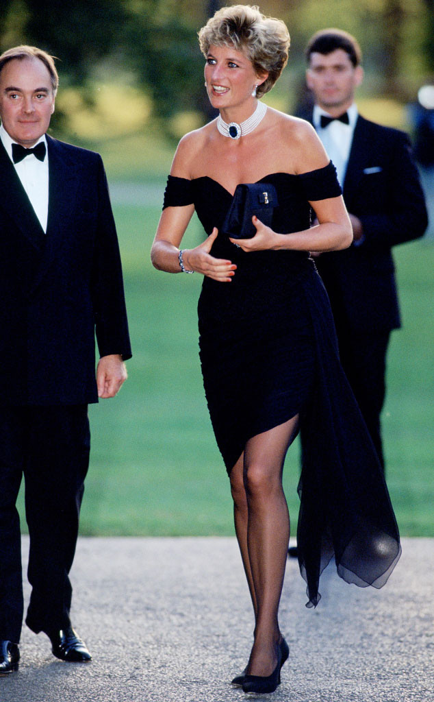 Princess Diana staring at one of the Paparazzi guys 1996