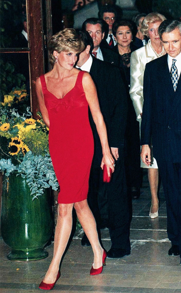 Ravishing Red From Princess Dianas Best Looks E News