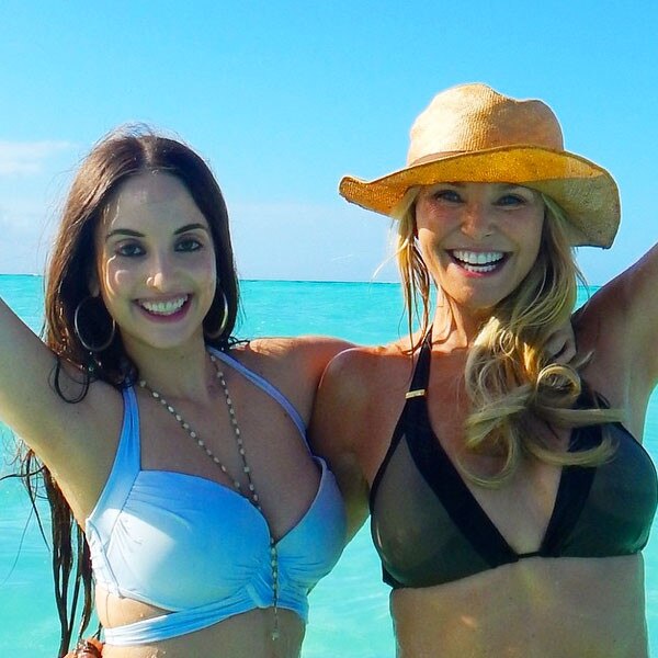 Christie Brinkley and Alexa Ray Joel Work Bikinis During Family Vacay