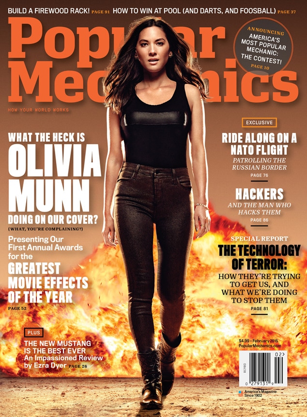 Olivia Munn, Popular Mechanics