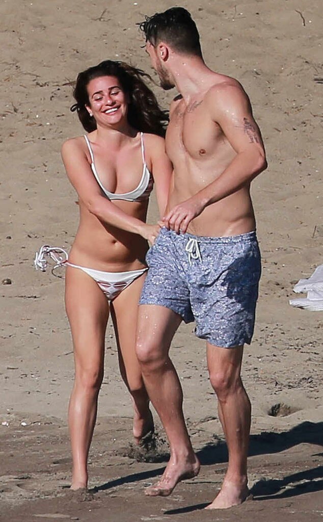 Lea Michele Flaunts Bikini Bod in Mexico With Boyfriend Matthew Paetz