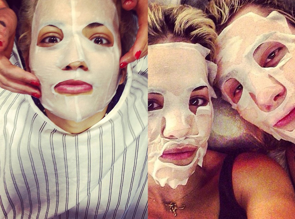 Rita Ora from Celebs' Beauty Treatment Selfies | E! News