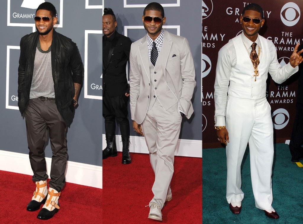 Usher from 2015 Grammy Nominees' Past Looks | E! News