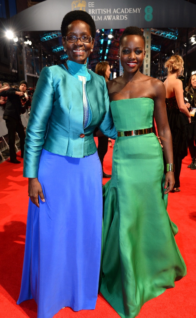 Dorothy Nyong'o, Lupita Nyong'o, BAFTA British Academy Film Awards 2014