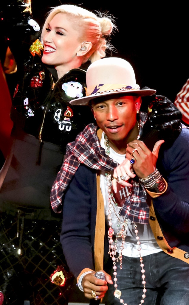 Gwen Stefani & Pharrell Williams From 2014 Jingle Ball: Star Sightings ...