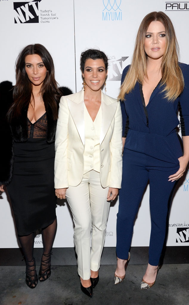Kim Kardashian, Kourtney Kardashian, Khloe Kardashian, Celeb Sisters