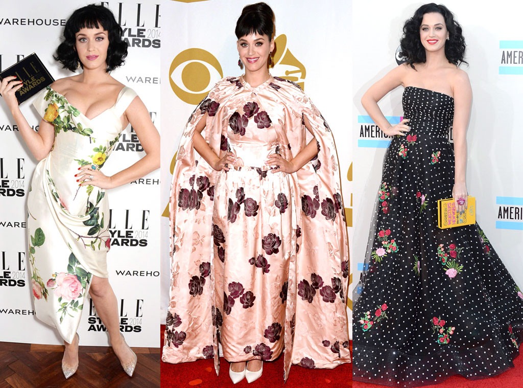 Katy Perry, Floral Prints