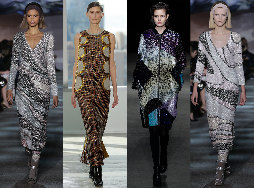 Psychedelic Sparkle from Top 10 Trends at New York Fashion Week Fall ...