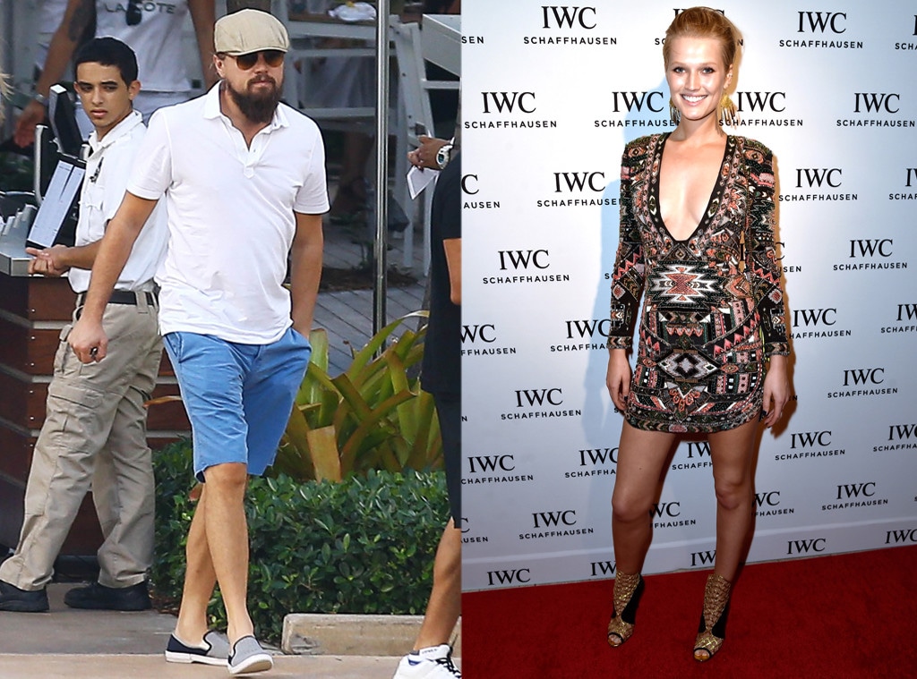 Leonardo DiCaprio, Toni Garrn, Art Basel