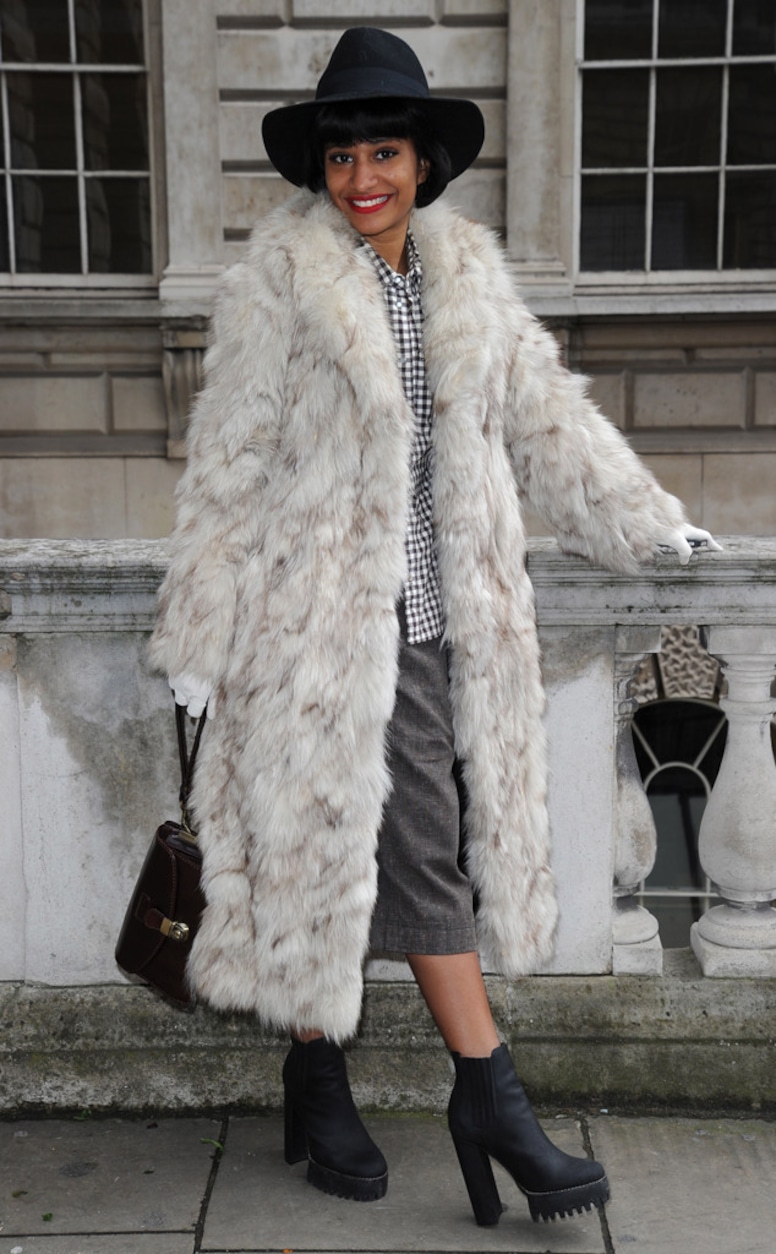 London Fashion Week Street Style, Coats