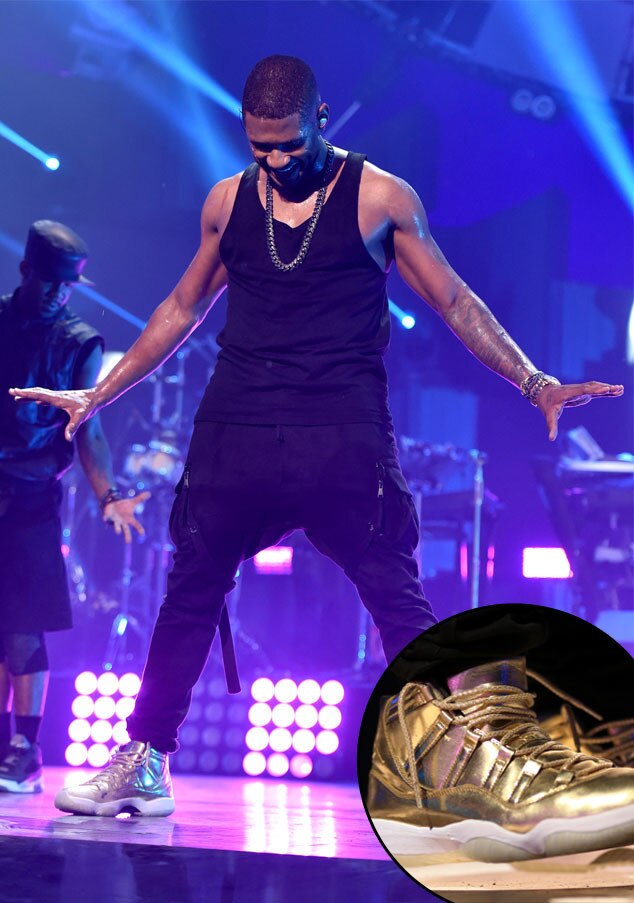 Usher from Celebrity Sneakerheads E! News