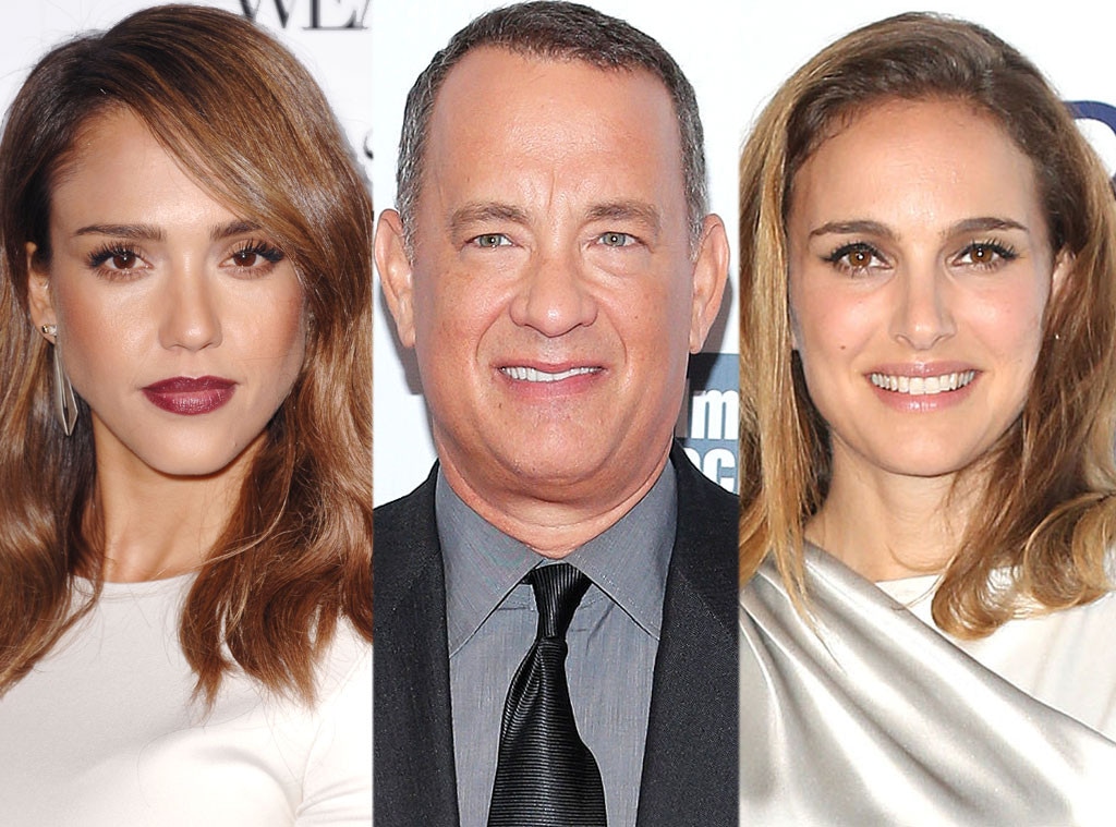 Jessica Alba, Tom Hanks, Natalie Portman