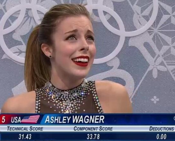 Ashley Wagner, Face