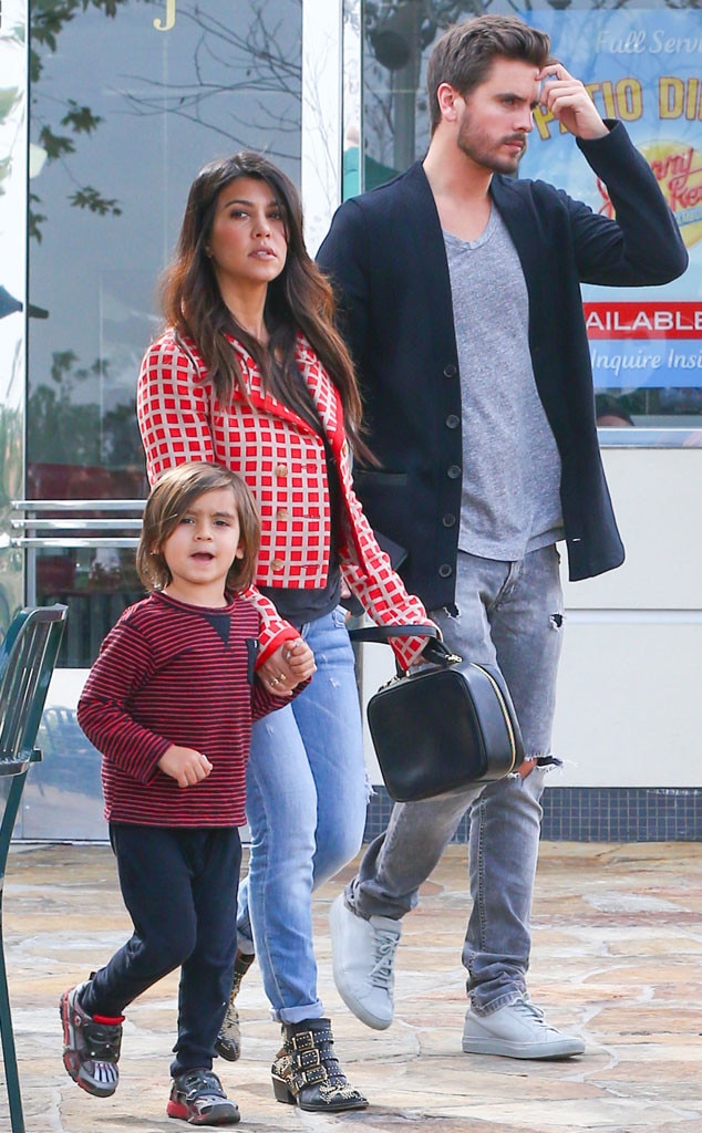 Kourtney Kardashian, Scott Disick & Mason from The Big Picture: Today's ...