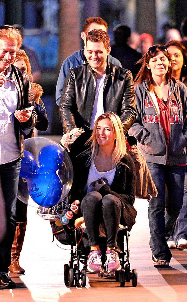 Michael Buble, Luisana Lopilato, Disneyland
