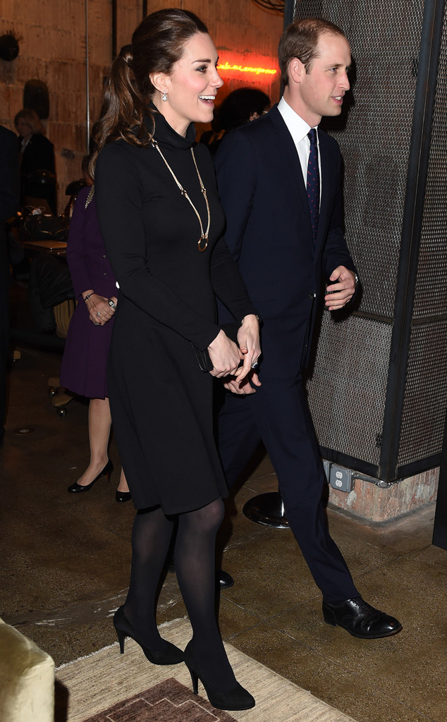 Celebrities like Kate Middleton in the new LBD (that's long black